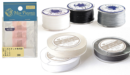 ビーズ刺しゅう針・糸