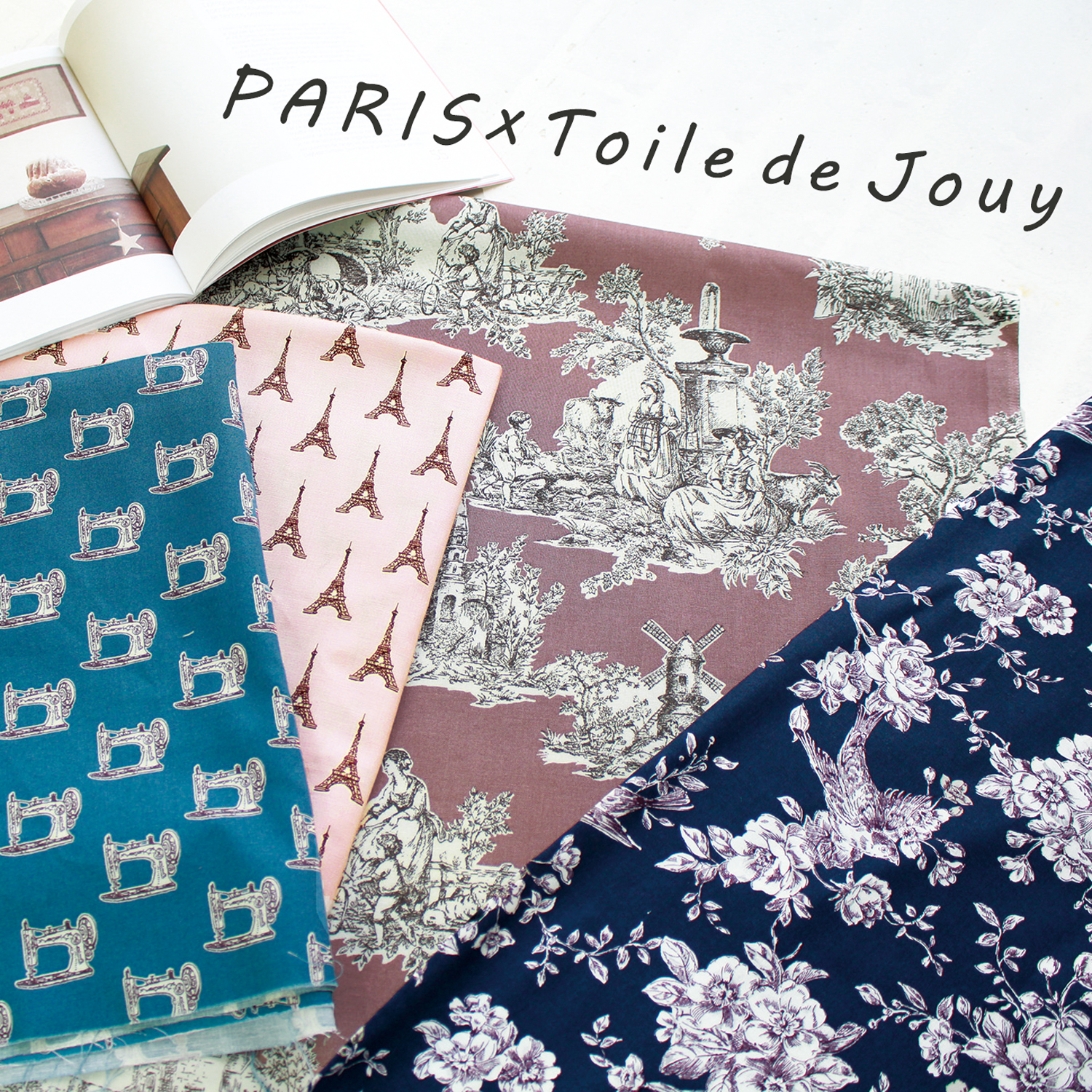 「PARIS（パリス）×Toile de Jouy（トワルドジュイ）」