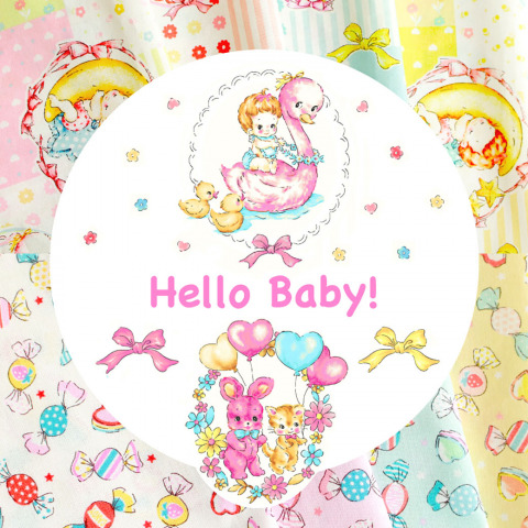 【2022年】Hello Baby！（ハローベイビー）の生地発売中！！