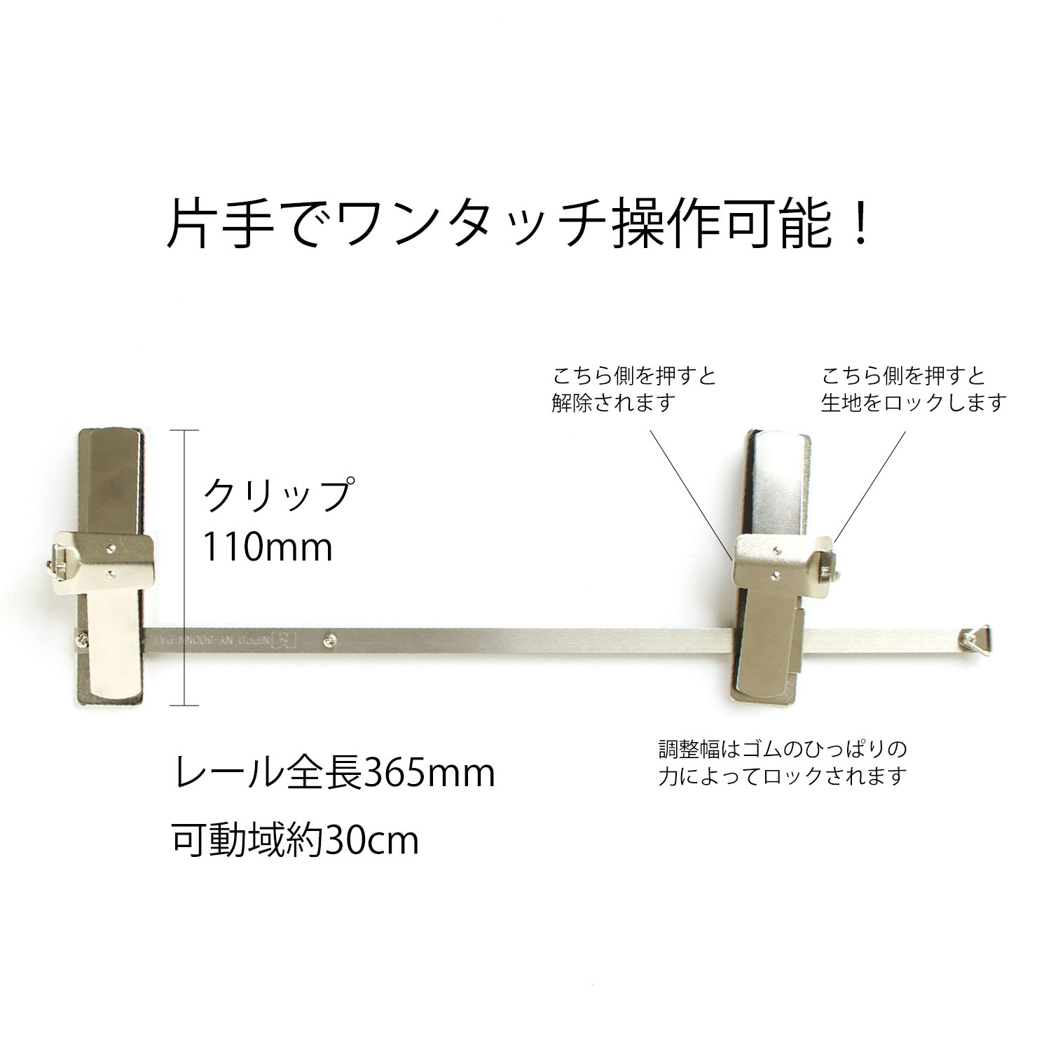 NI-05713 ワンタッチゴム張り器のポイント