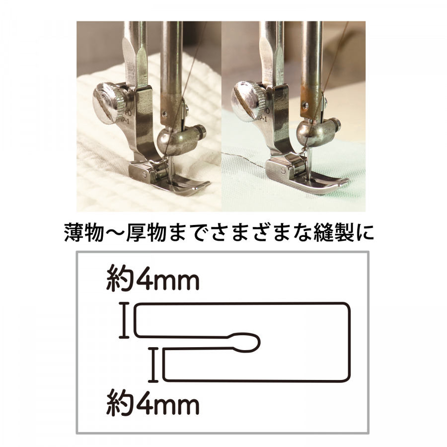 NI-06372 職業用ミシン 標準押さえ 