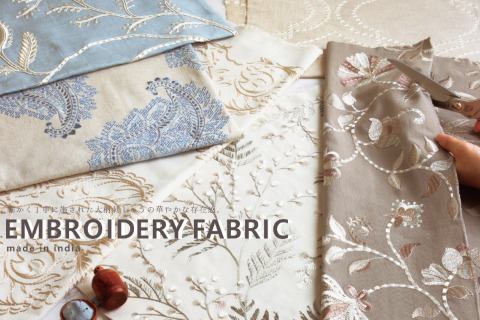 Embroidery Fabric -made in india-