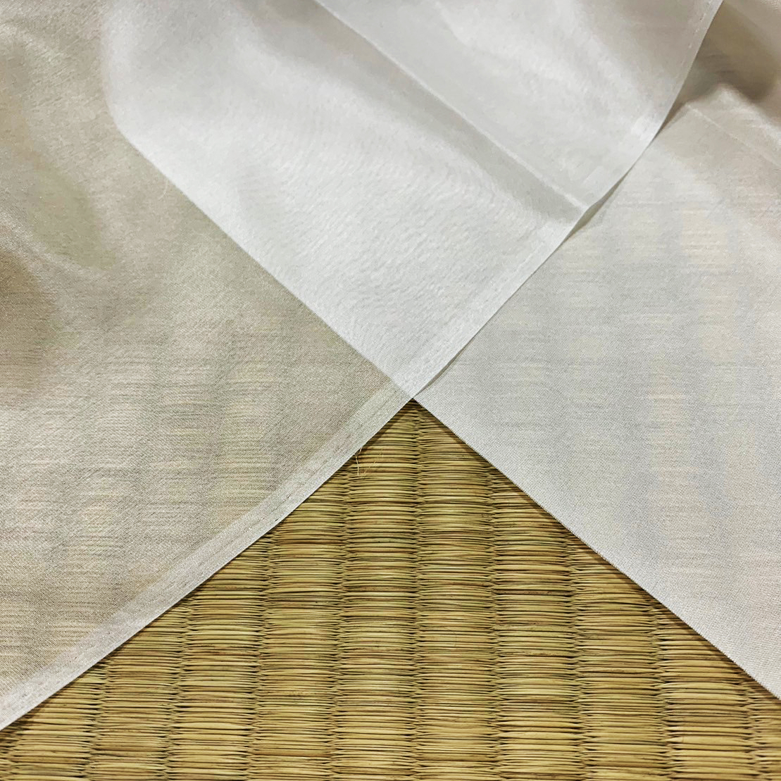 羽二重四匁の生地