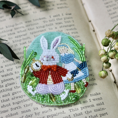 ビーズ刺繍