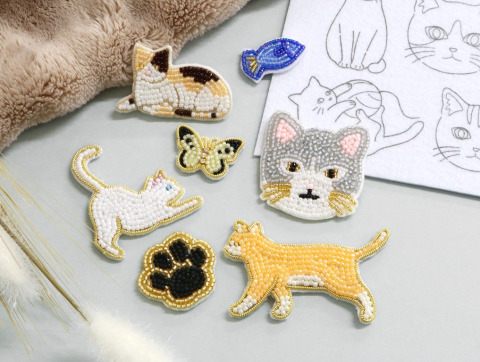 材料紹介♪「らくちくフェルト　cat」