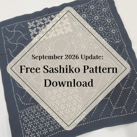 September 2026 Update: Free Sashiko Pattern Download