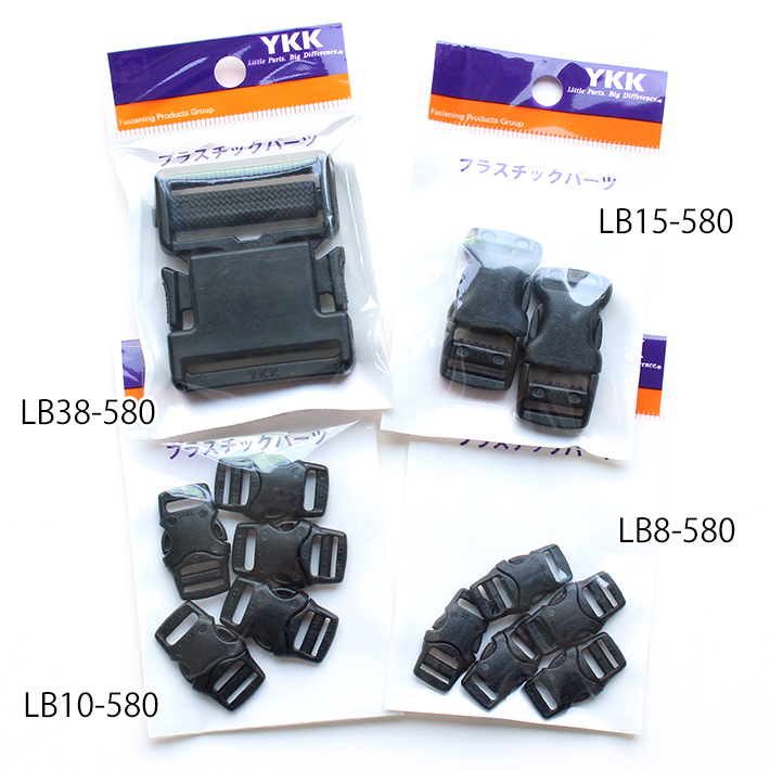 今ダケ送料無料 LB10-580 プラスチックパーツ バックル（黒）5個入り 通販