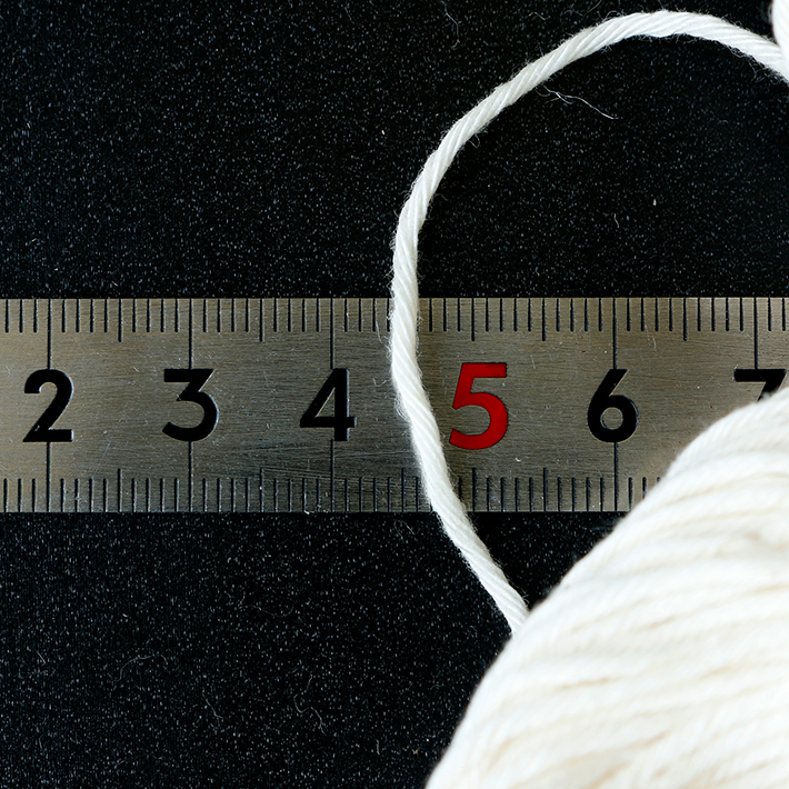 ON6 織り糸・編み糸 綿糸 10×8 片撚S 約φ1mm×330m巻 (巻)「手芸材料の卸売りサイトChuko Online」