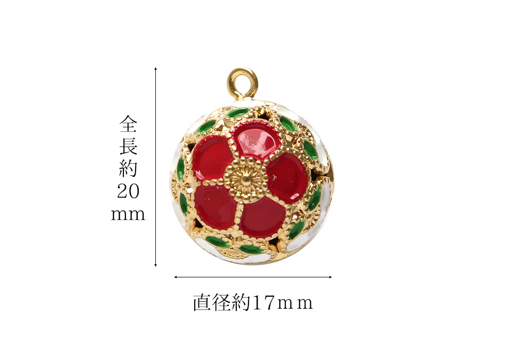 F6-71-10 花鈴 -梅鈴- 10個入 (袋)「手芸材料の卸売りサイト F6-71-10 花鈴 -梅鈴- 10個入 (袋)「手芸材料の卸売りサイト
