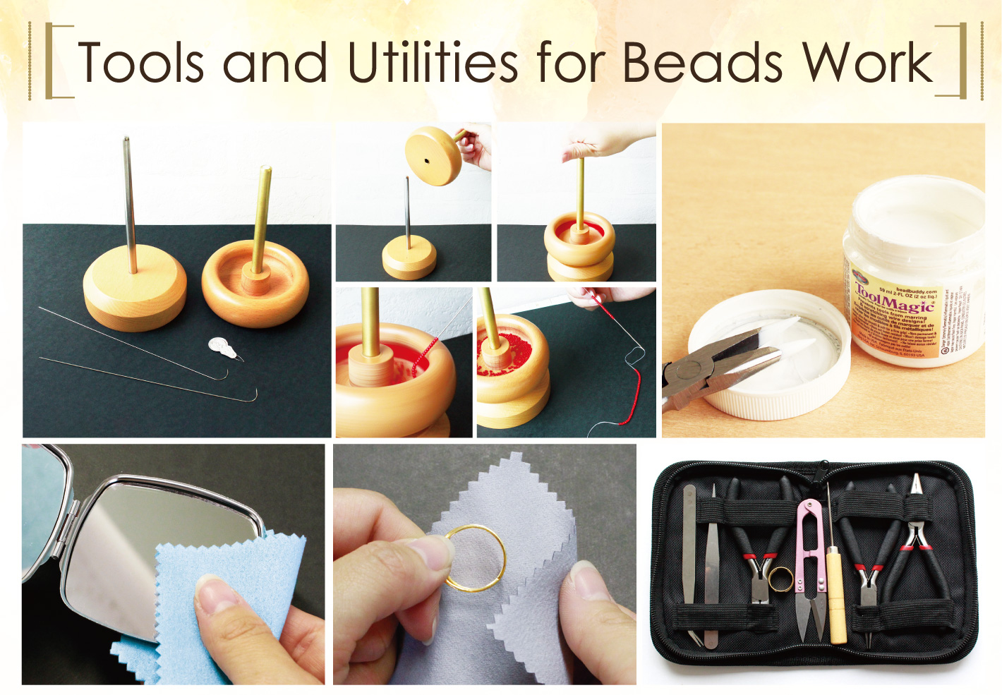 Useful tools for beadwork and accessories
