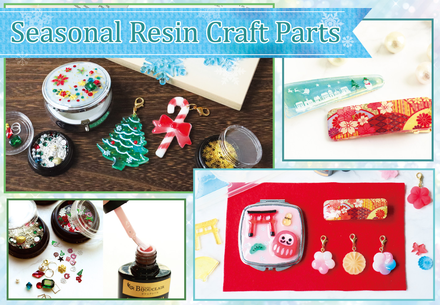 Resin Accessories to Enjoy the Seasons