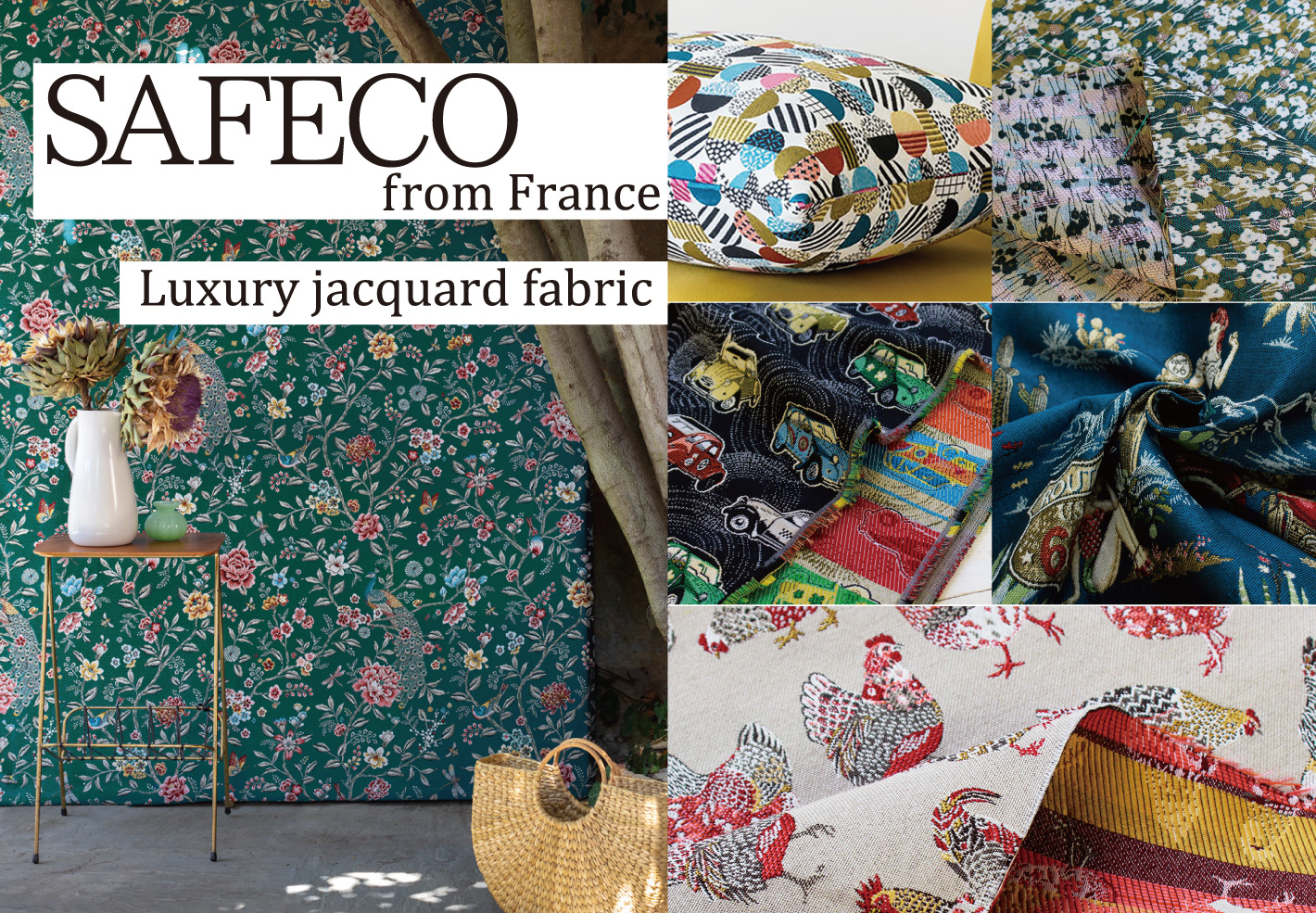 Safeco Luxury Jacquard Fabric