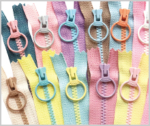 Vislon Resin Zippers