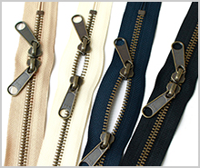 Double-sided Zipper