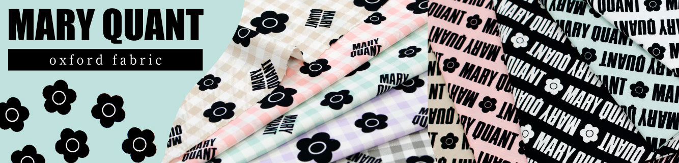 MARY QUANT fabric