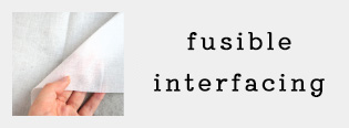fusible interfacing
