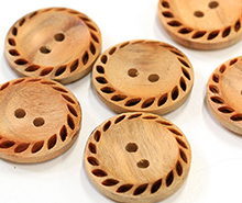 Hawaiian, natural buttons