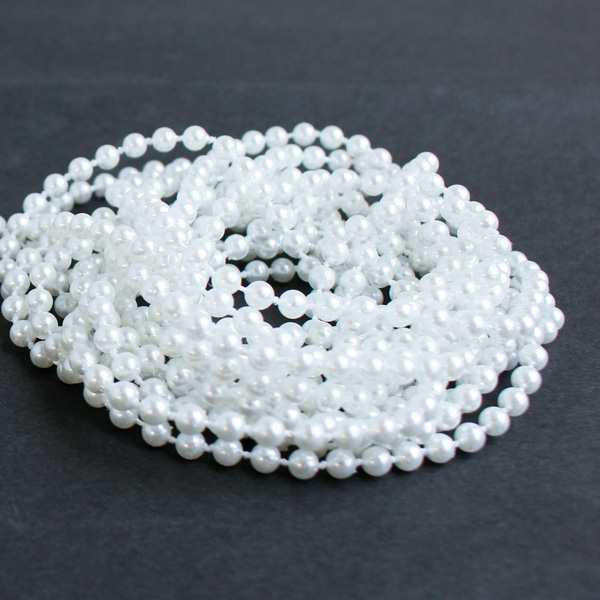 PP-4MM Roll Garland Pearl Beads φ4mm (pack)