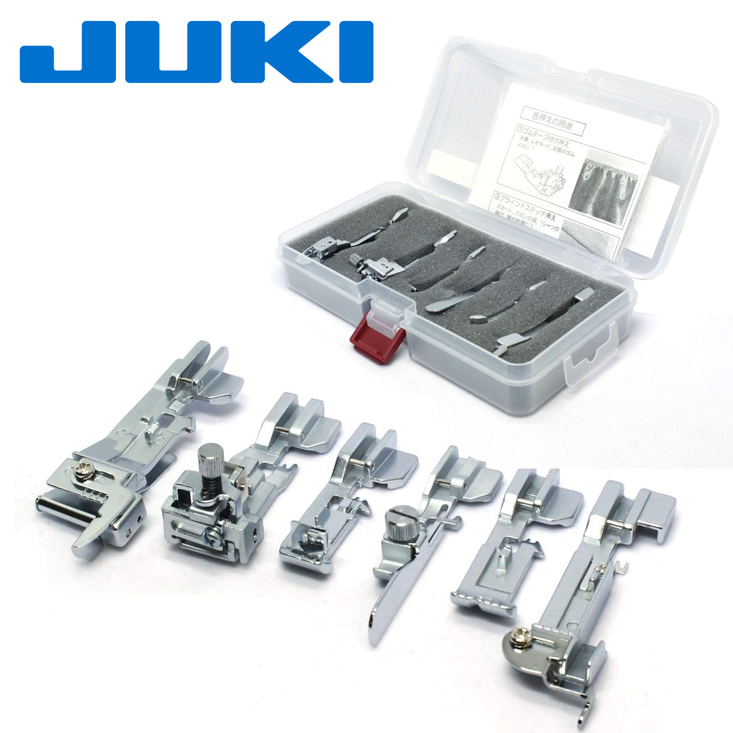 JUKI-MO10006 ジューキ【メーカー純正品】MO10006用ミシン 押さえ プロキット  (セット)