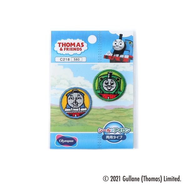 C218 きかんしゃトーマスと仲間たち ワッペン トーマス パーシー 枚 手芸材料の卸売りサイトchuko Online