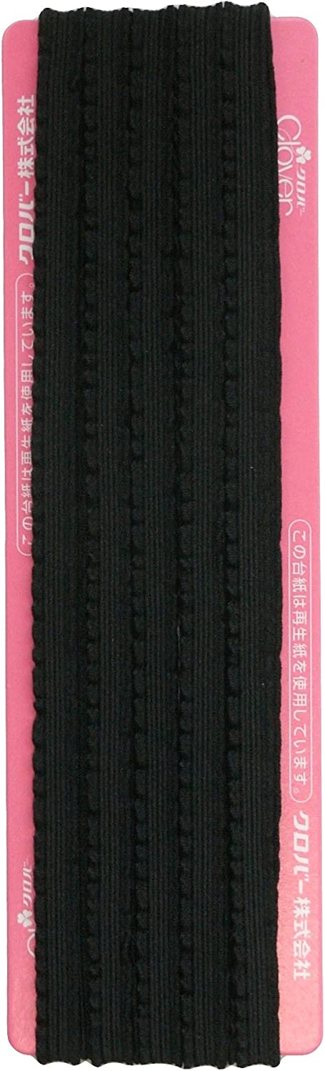□【5個】CL26-026-5set 帽子ゴム 太さ約6mm 3m巻 黒 ×5個 □【5個】CL26-026-5set 帽子ゴム 太さ約6mm 3m巻 黒 ×5個