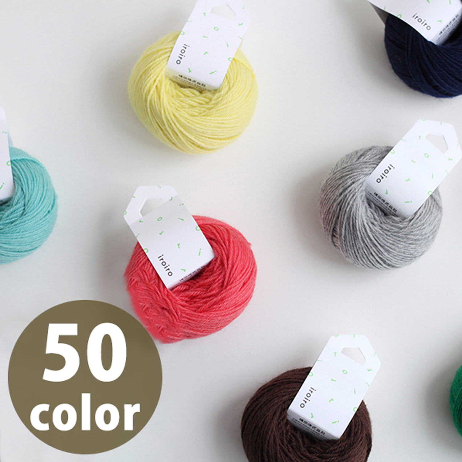 [On order/not returnable]DRM1410 Daruma iroiro Yarn 3 balls (pack)