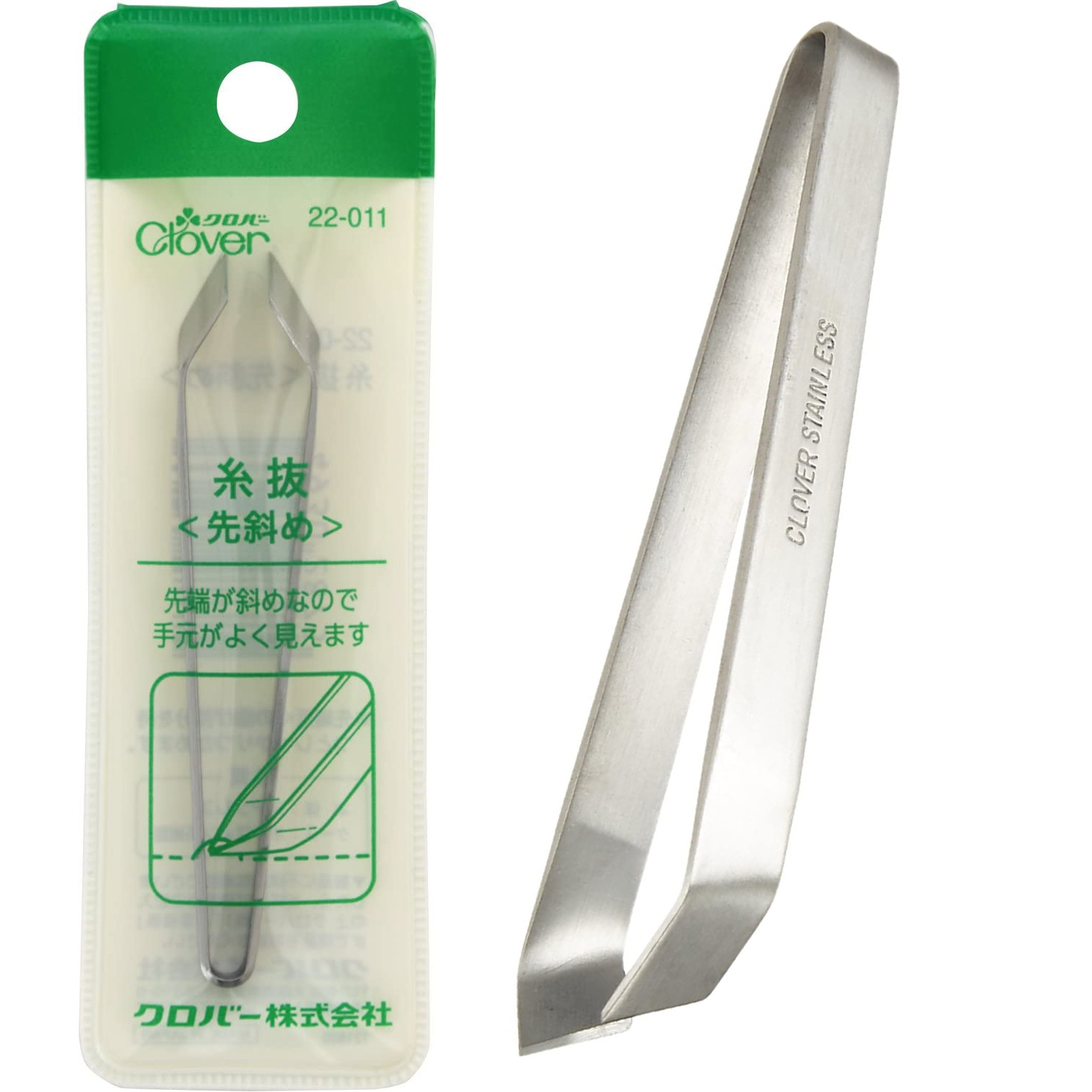 CL22-011 Clover Home Thread Puller/Tweezer small (pcs) / NIPPON CHUKO ONLINE