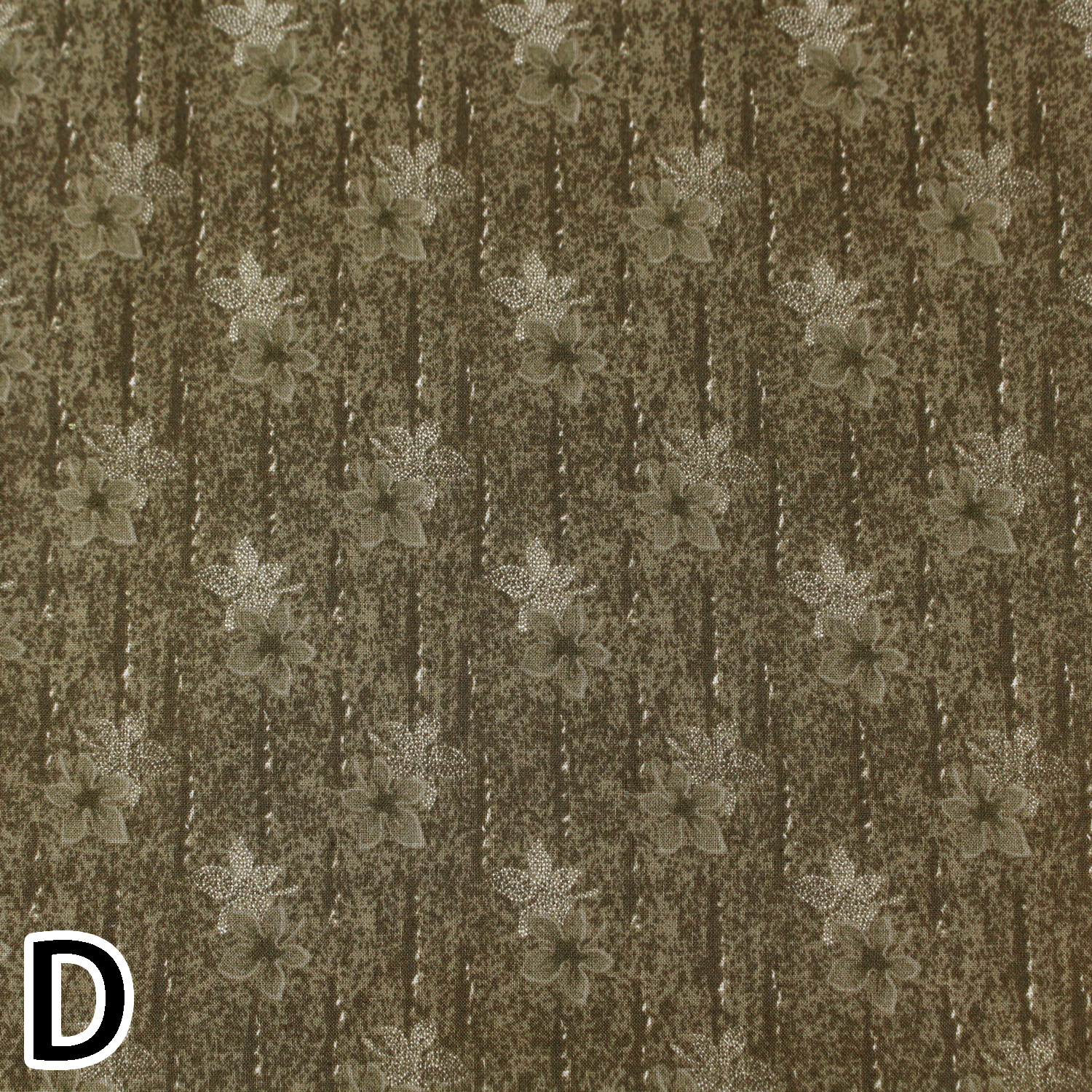 【1/28まで】【WEB限定・原反特価】■CE10684-D センテナリーコレクション by Yoko Saito ストライプ調の地模様に楓のような葉っぱ 巾約108cm 原反 (巻)