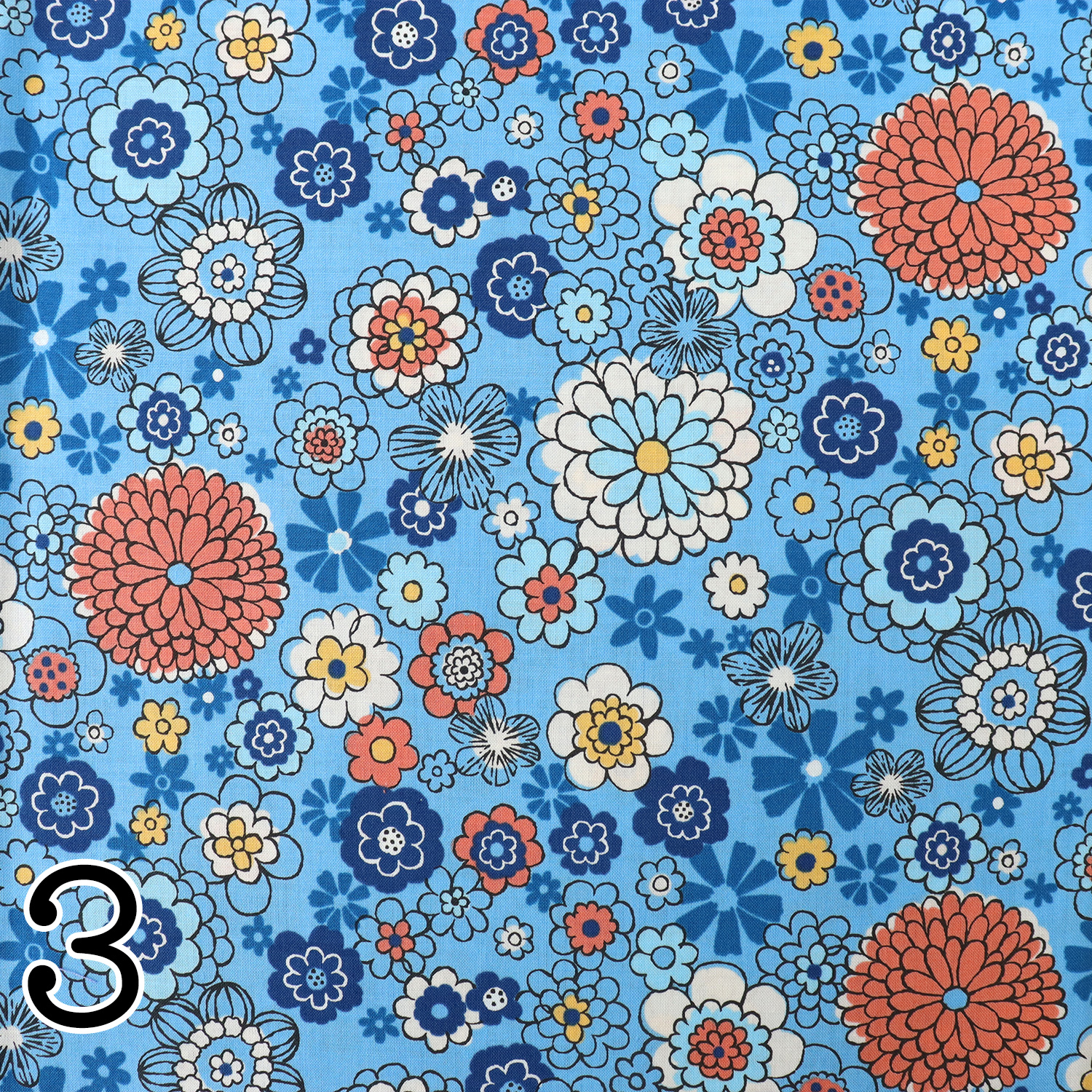 [Web Shop Limited] ■MT02344R Print Fabric approx. / roll (roll)