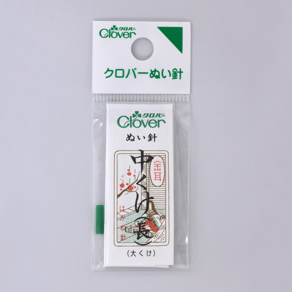 CL12-203 Clover N-Gold-plated Needles for Sewing, long, 25pcs (pcs)