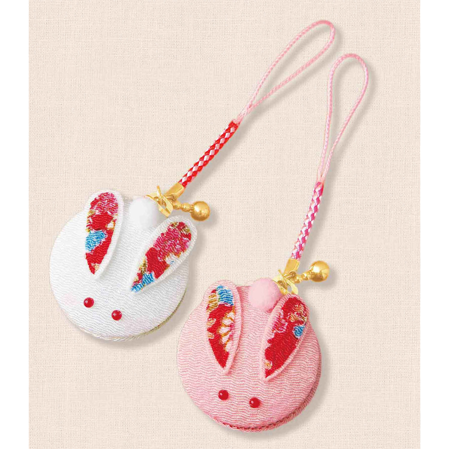 【雛祭り受注会】【お取り寄せ・返品不可】CO2 タカギ繊維 Panami マカロンのコインケース「ウサギ」 キット (個)