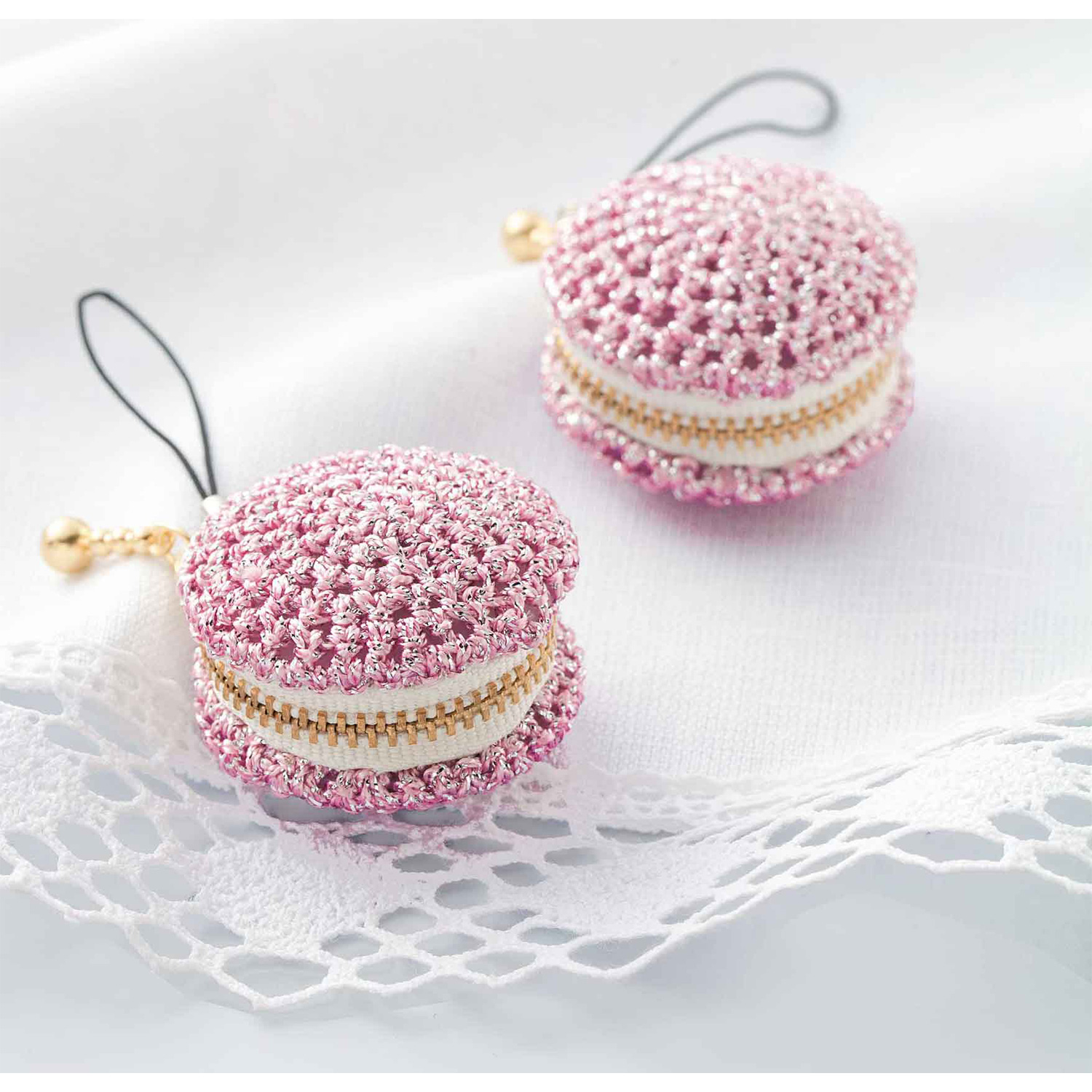 【雛祭り受注会】【お取り寄せ・返品不可】CO4 タカギ繊維 Panami マカロンのコインケース「ピンク」 キット (個)