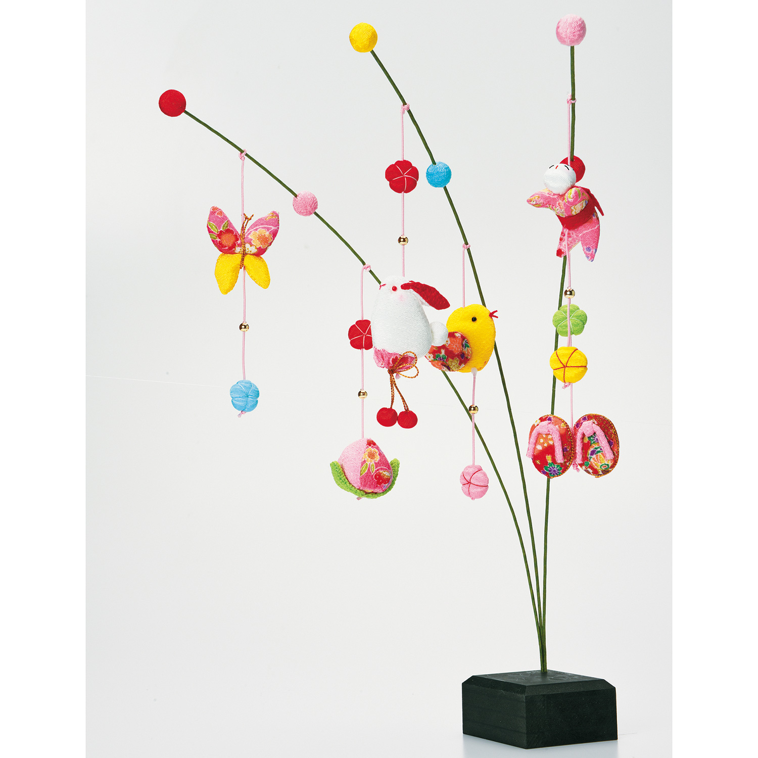 【雛祭り受注会】【お取り寄せ・返品不可】PAN-LH440 タカギ繊維 Panami 京ちりめん つり草飾り「子の成長を願う」 キット (個)