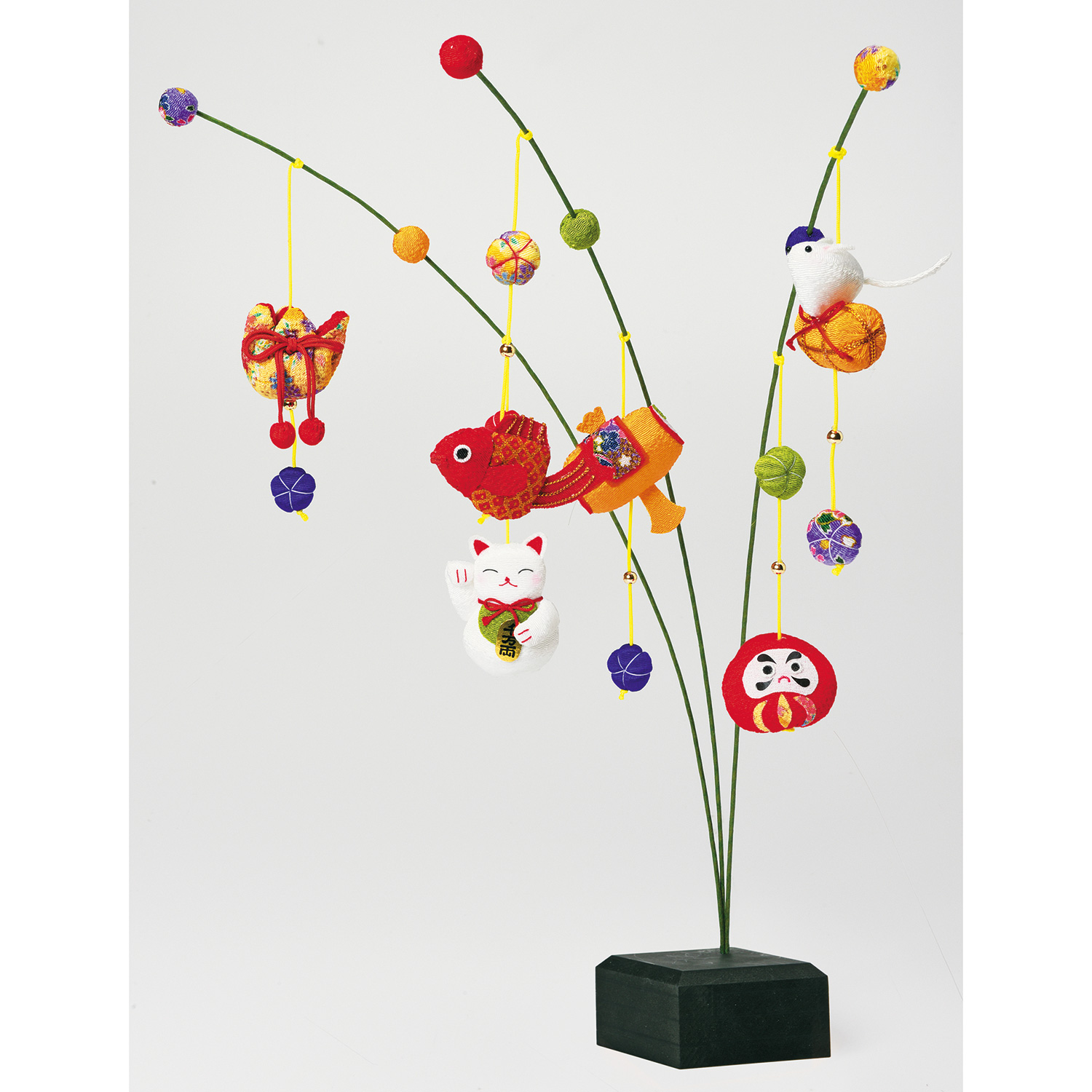 【雛祭り受注会】【お取り寄せ・返品不可】PAN-LH441 タカギ繊維 Panami 京ちりめん つり草飾り「金運上昇」 キット (個)