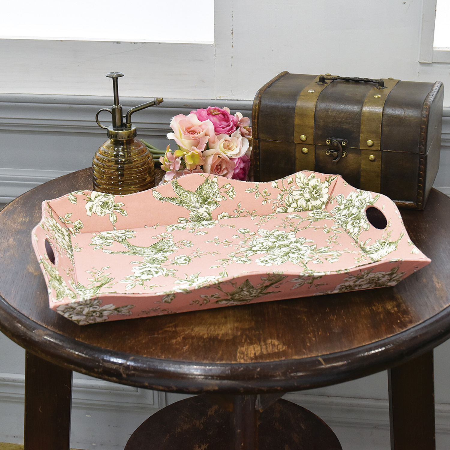 CTN64 Cartonnage/Decoupage Set Tea tray (pcs)