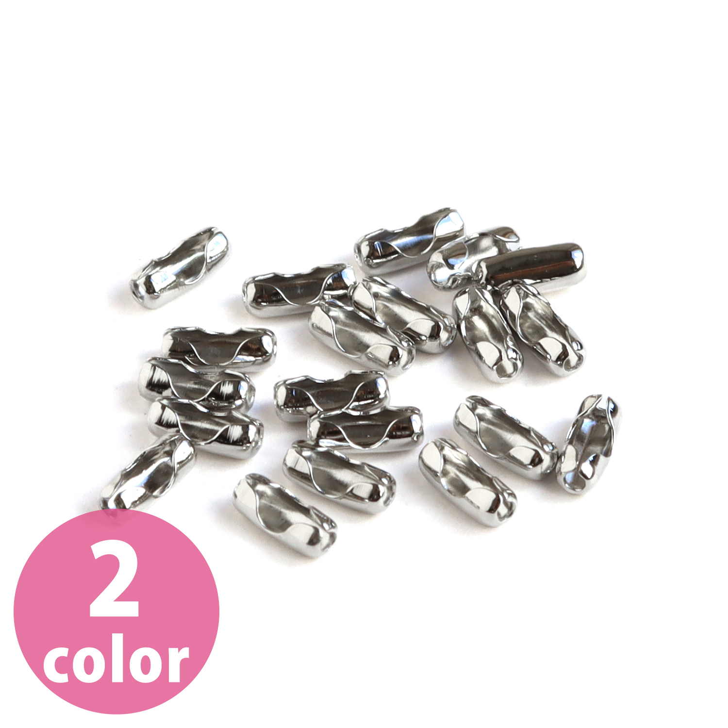 KE514 Ball Chain Connectors 1.5mm 20pcs (bag)