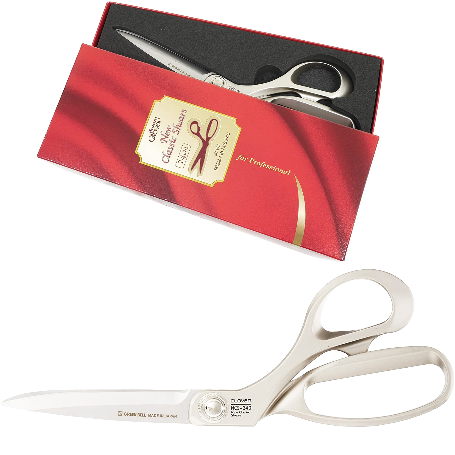 CL36-221 Clover Thread Scissor NCS 210", length 21cm (pcs)