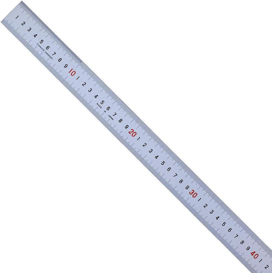 CON23-1040 ステンレス定規 100cm 1本入 (本)