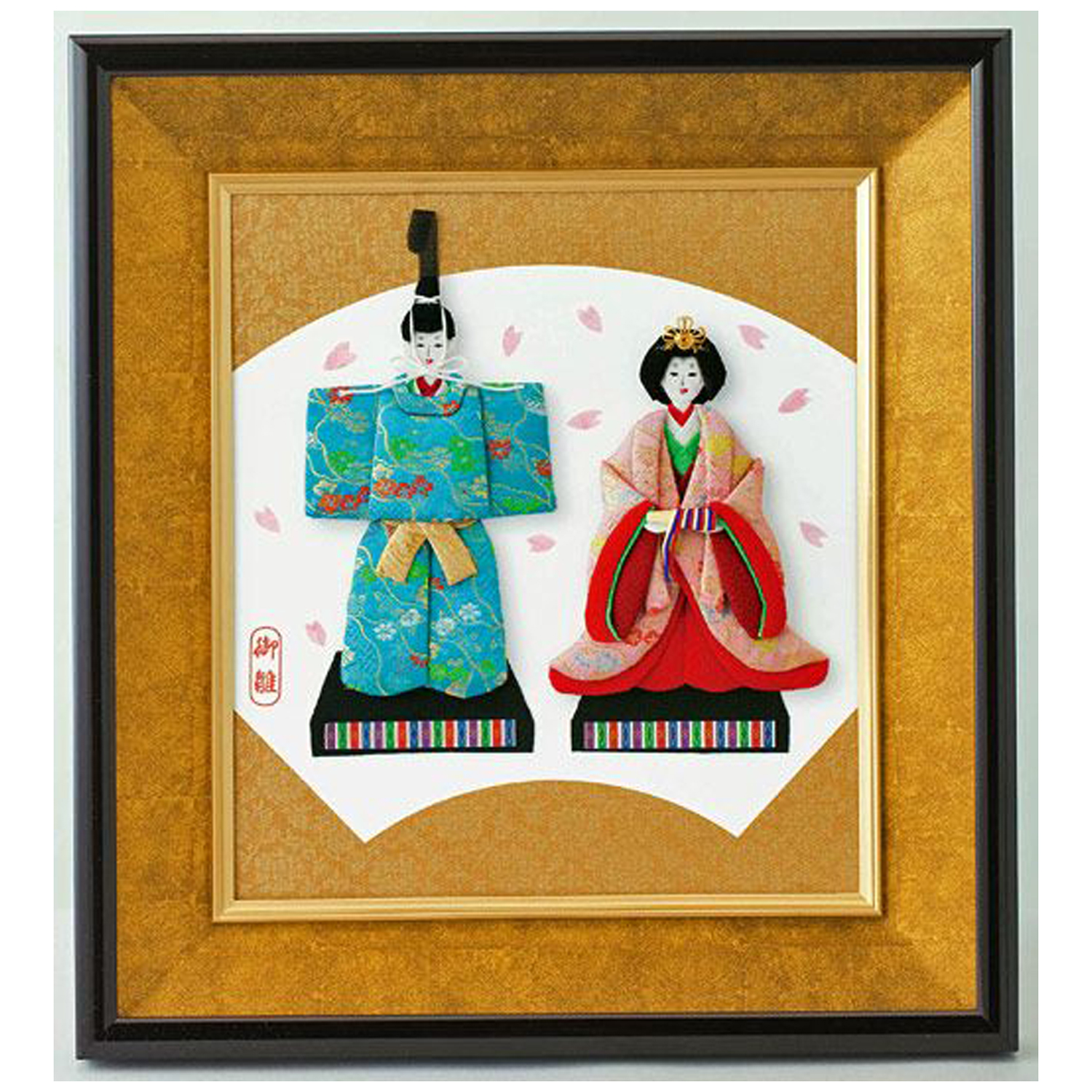 【雛祭り受注会】【お取り寄せ・返品不可】HM4 押絵 雅ひな (袋)