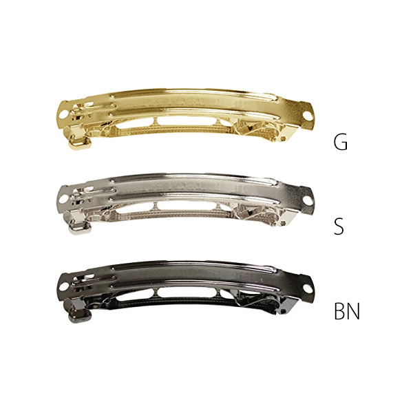 【Discontinued as soon as stock runs out】H120 Hair Clip/Barrette Length approx. 6cm 5pcs (bag)