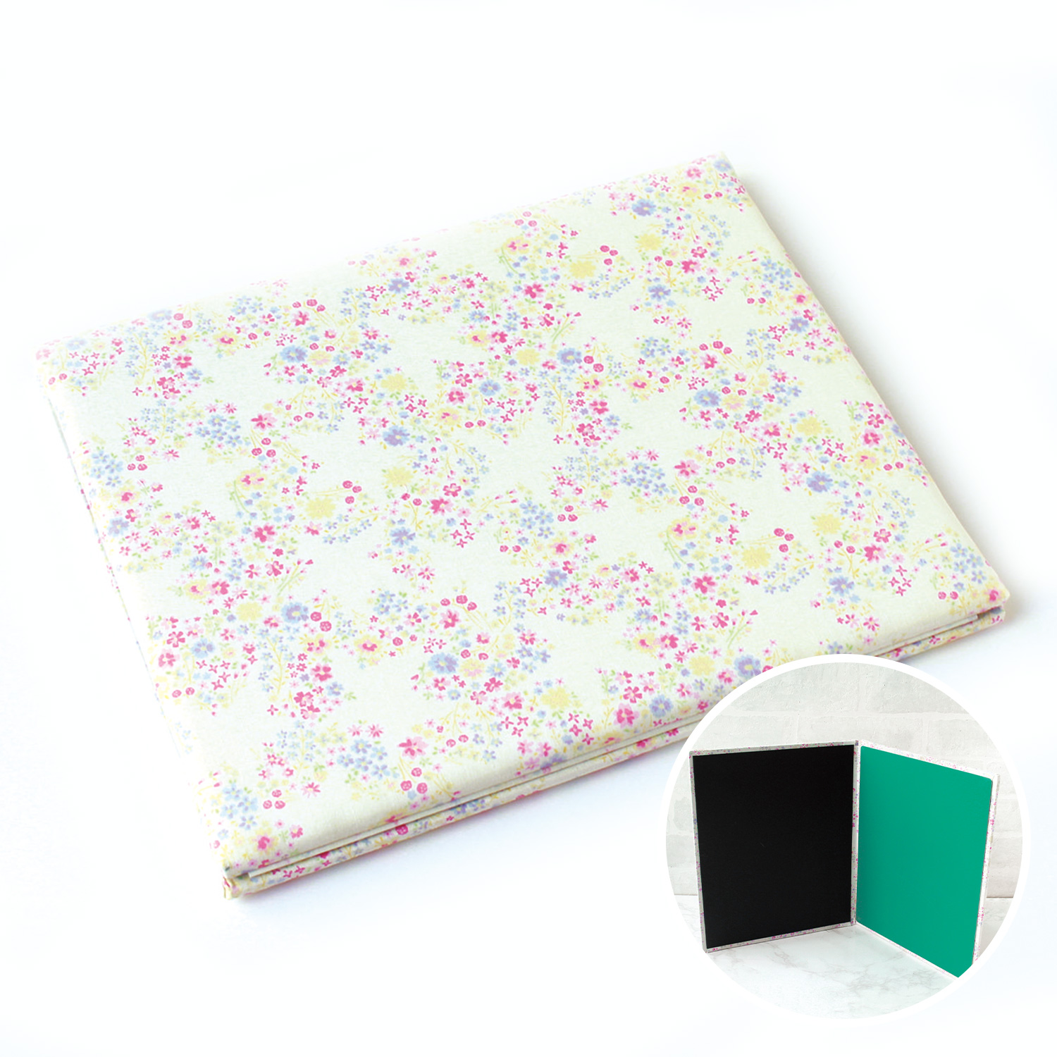 LH460122 Patchwork Board"", Little Board II・Floral Pattern <Cutting Mat + Sandpaper Included> (sheets)