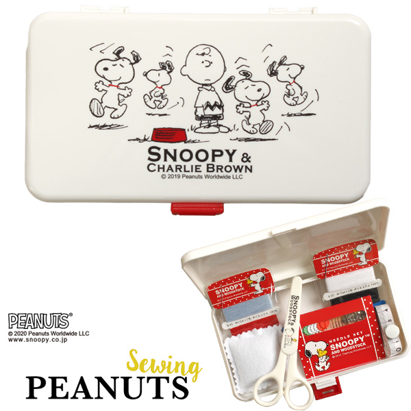 MIS8650 Snoopy Sewing Set with Case S (pcs)