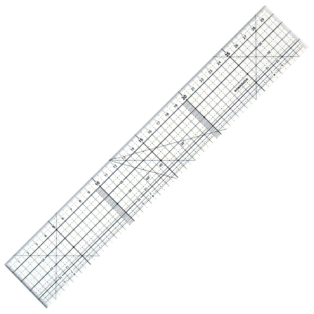 TK05506 Cutting Grid Ruler 30cm length 30cm (pcs)