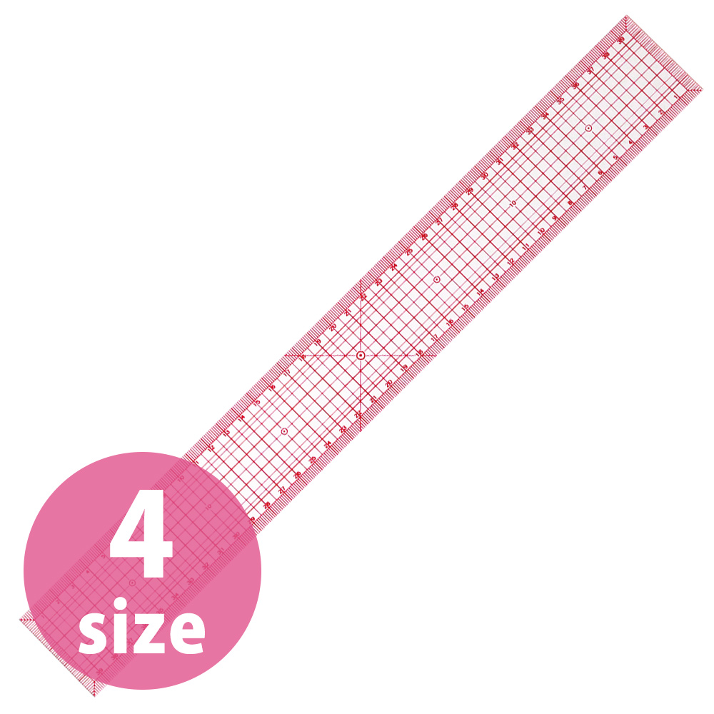 CON11130-11133 Western Dressmaking Multi-scale Ruler (pcs)