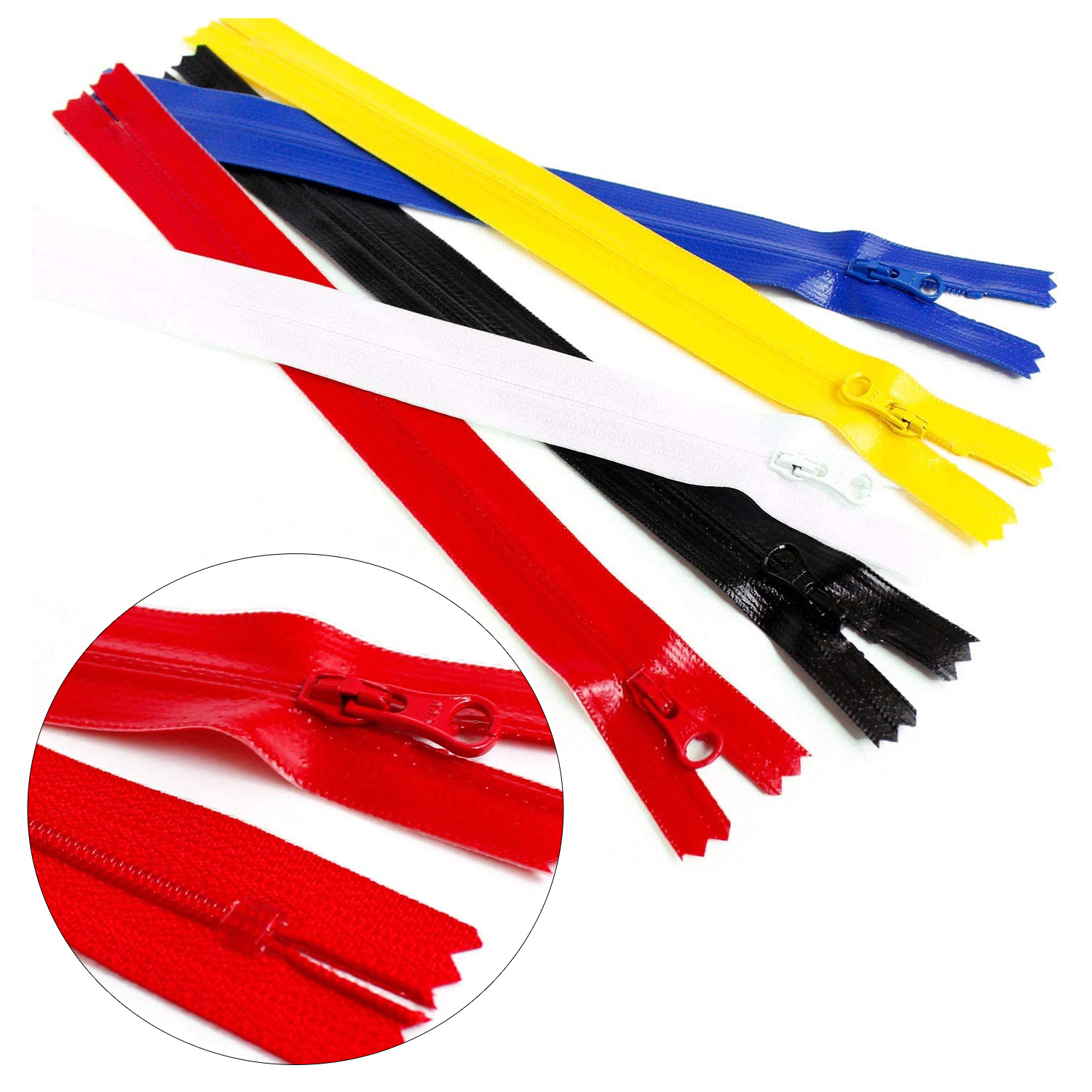 3CFT25 Waterstop Zipper 25cm", 3pcs of same color/pack (pack)