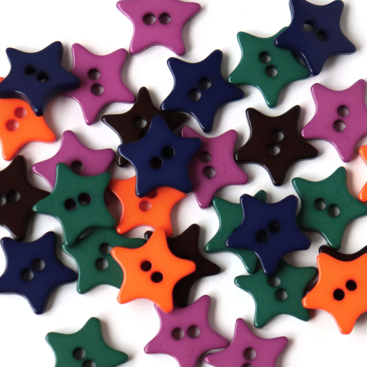 Candy Button Star 40 pcs (pkg)