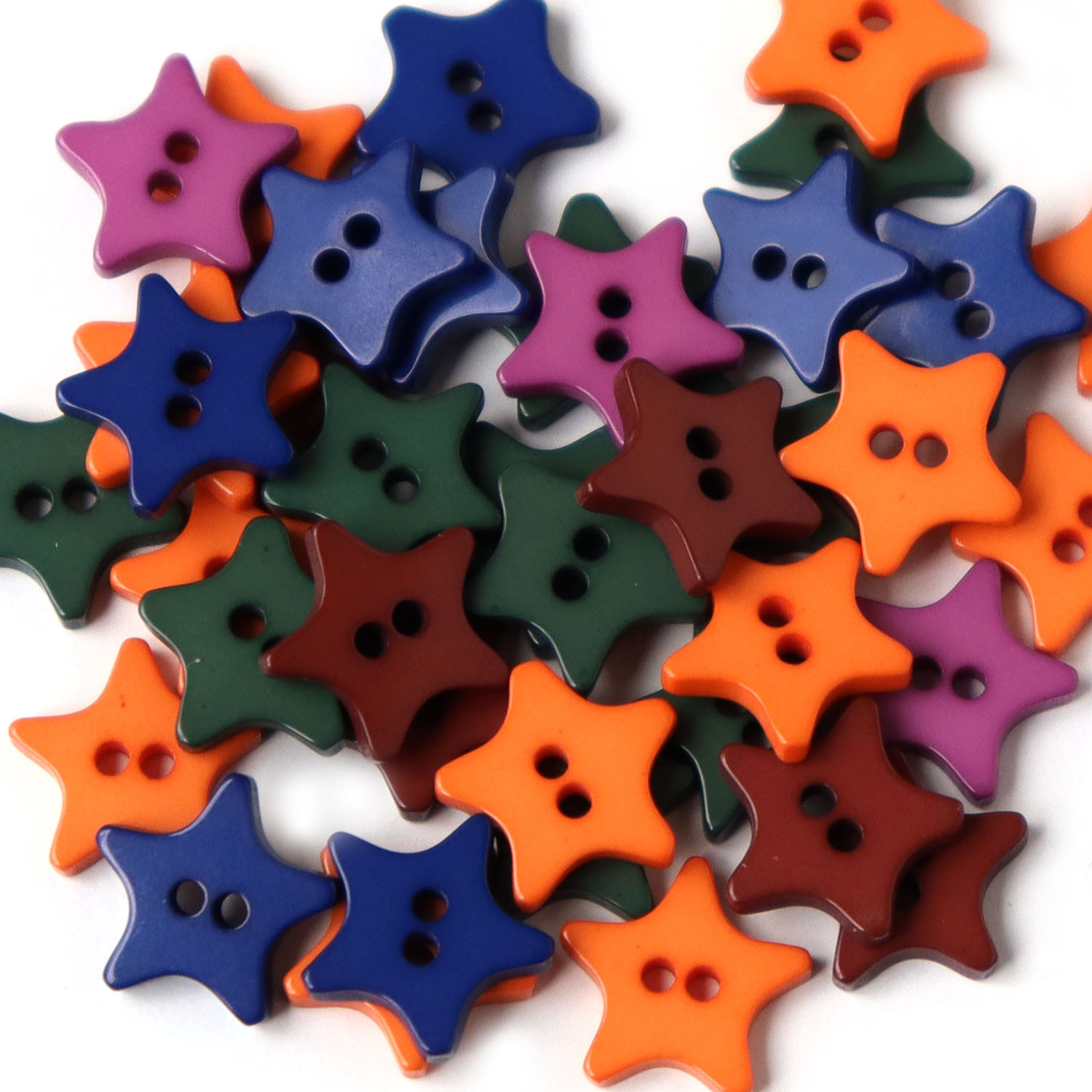 Candy Button Star 40 pcs (pkg)