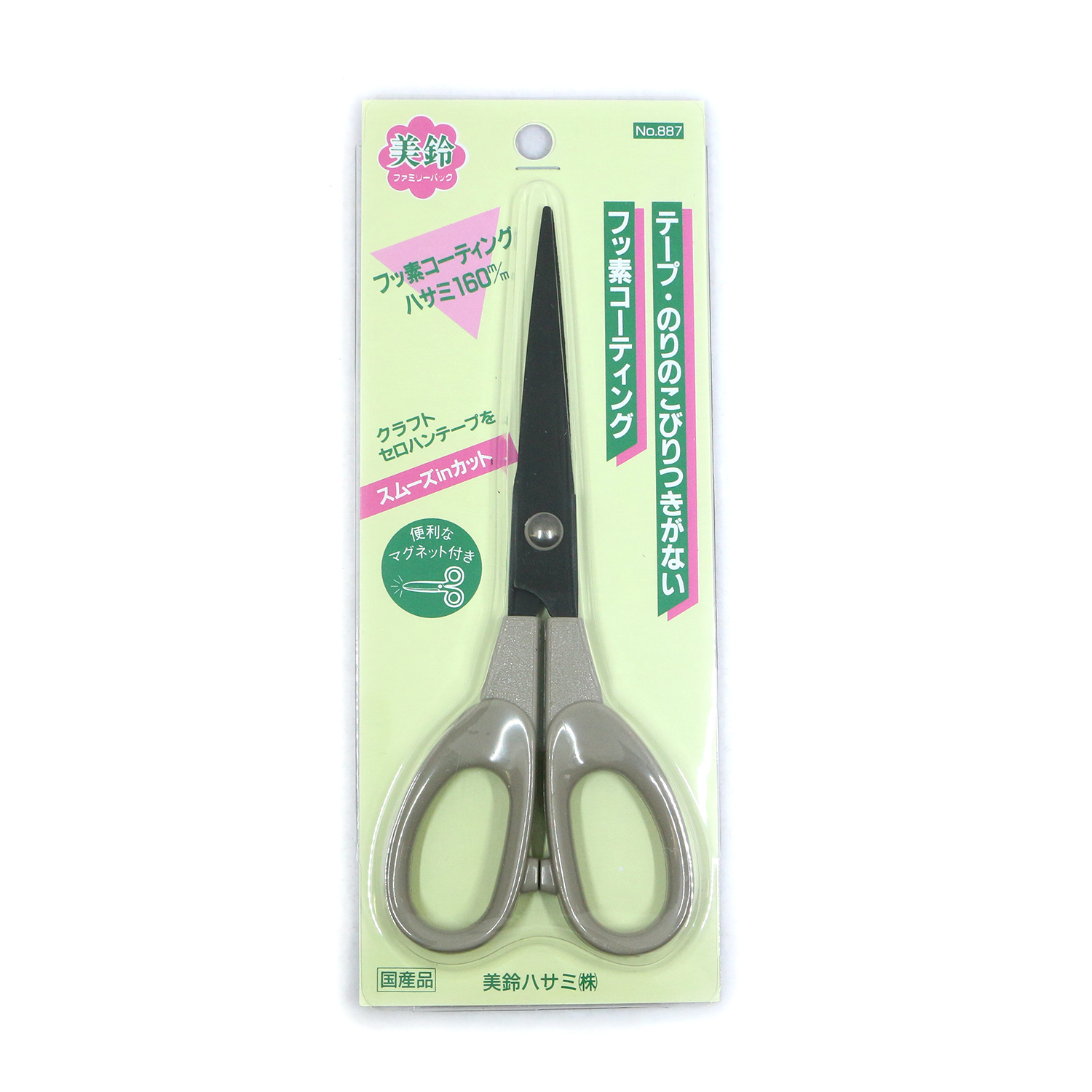 FMS887,Misuzu Fluorine Coating Scissors (pcs)