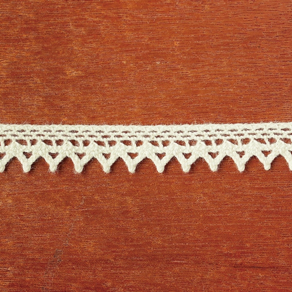 TL7102-1 Cotton Torsion Lace cream (roll)