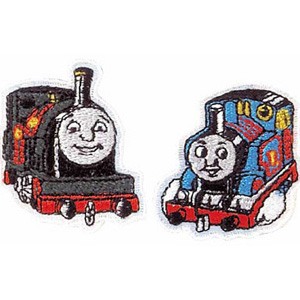 お取寄せ 返品不可 C147 3set 刺繍ワッペン きかんしゃトーマスと仲間たち トーマス 2枚 3個セット セット Chuko Online